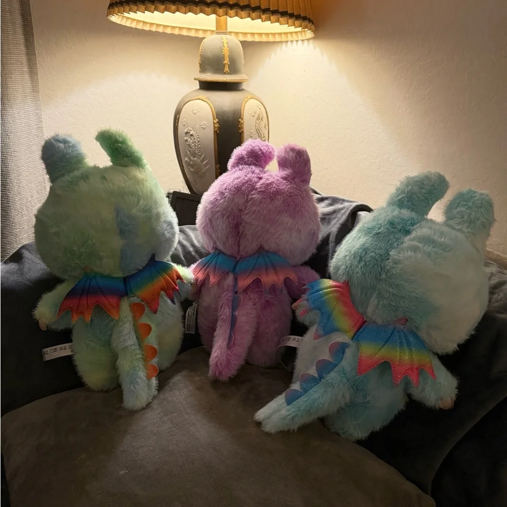 BLUE BIG INTO Z doll! INSPIRED/CUSTOM Labubu Lafufu Zimomo Plush Doll 22” Tall! - Picture 4 of 7